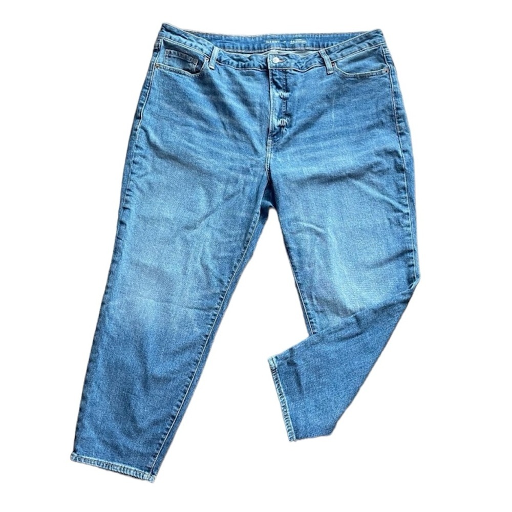 Old Navy High Rise Straight Leg Jeans